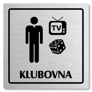 Klubovna, 148x148mm, stříbrná, Arizona